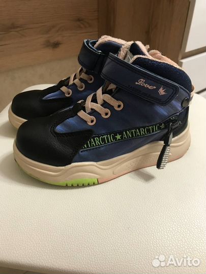 Ботиночки демисезонные на девочку 29р