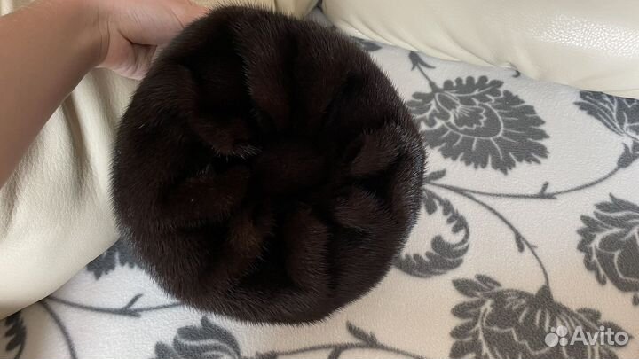 Шапка норковая женская