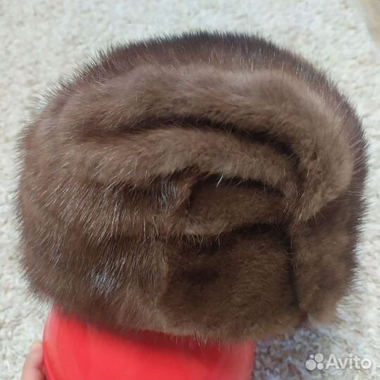 Шапка норковая новая