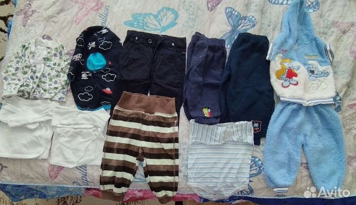 Детские вещи пакетом от 0 до 1,5 лет