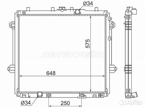 Радиатор toyota 4runner toyota 4runner N28 09- toyota land cruiser toyota land cruiser prado toyota