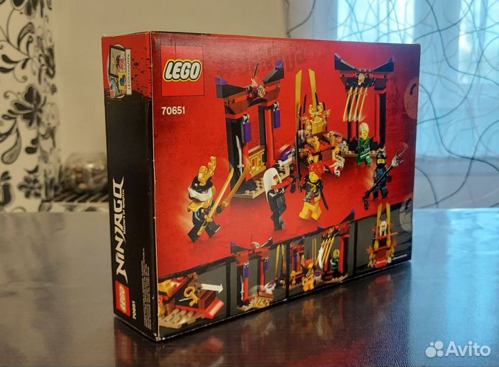 Новый Lego Ninjago 70651