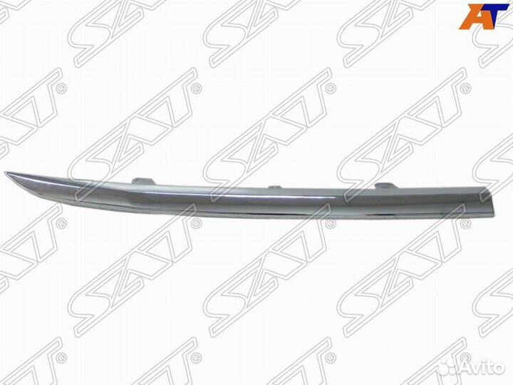 Молдинг решетки honda CR-V 12-15 RH хром центр ST