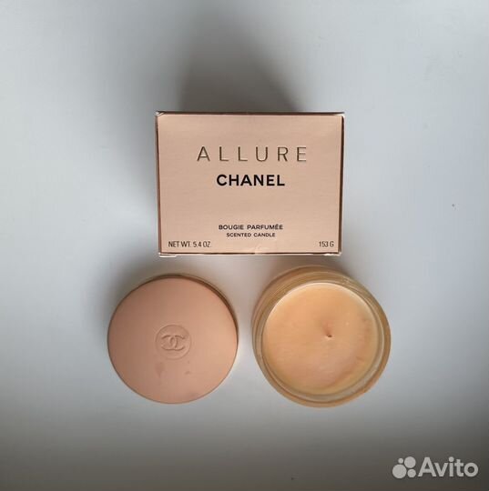 Chanel allure свеча парфюмированная 153 гр винтаж