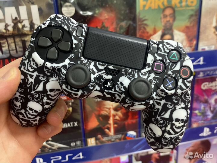 Силиконовые чехла для геймпада Sony PS4