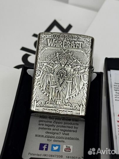 Зажигалка Zippo World of Warcraft