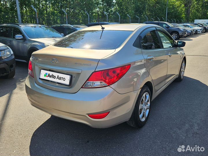 Hyundai Solaris 1.6 МТ, 2013, 176 781 км