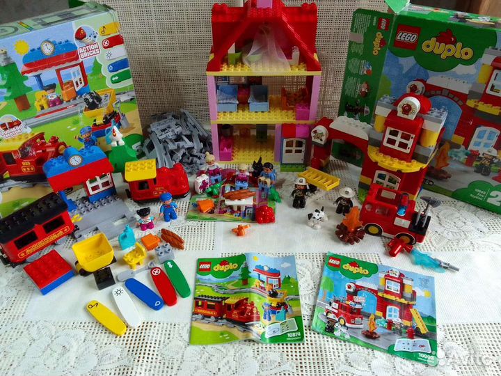 Lego дупло. 10903, 10874, 10505