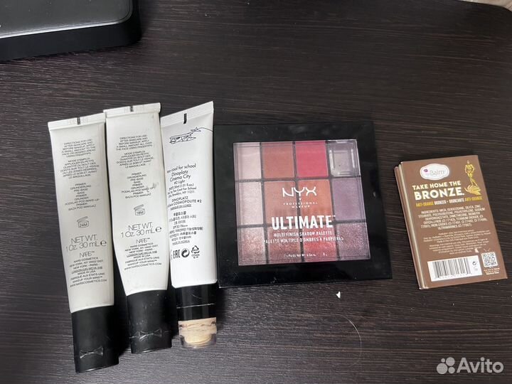 Набор косметики Dior,The bail,NYX,artdeco