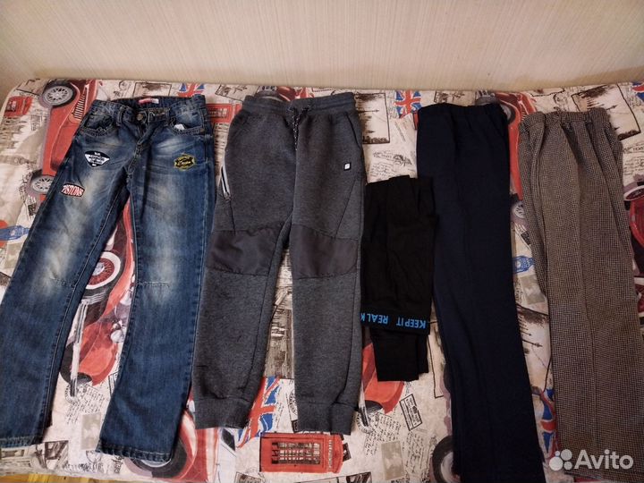 Вещи пакетом на мальчика 122,128,134. Кроссовки