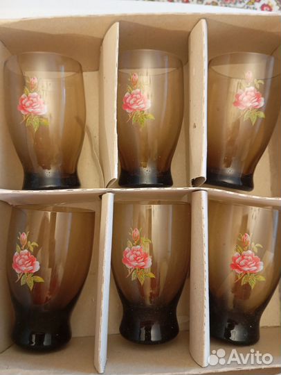 Стаканы стекло СССР