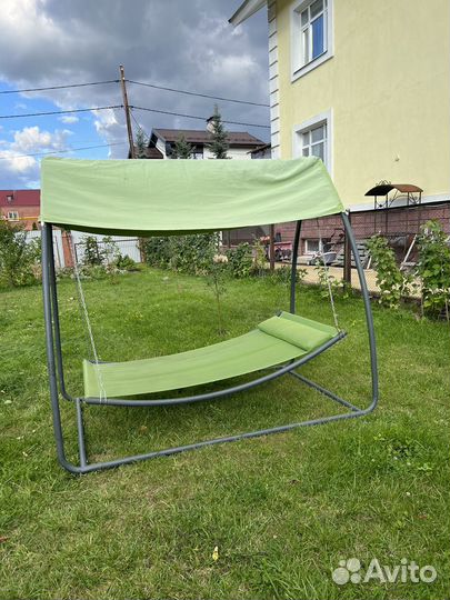Садовые качели гамак
