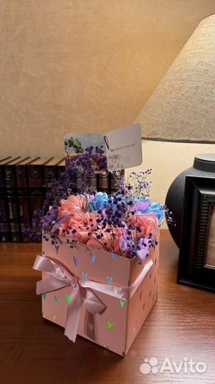 Букеты из атласной ленты на заказ