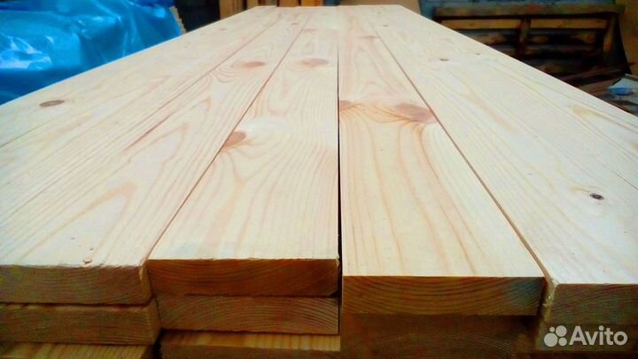 Доска лиственница 50х200х6000мм, гарантия качества