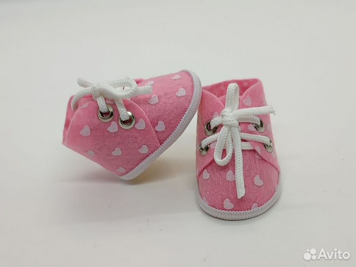 Кукольные ботиночки из фетра