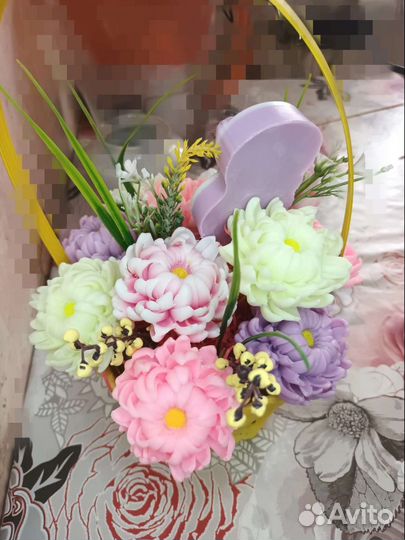 Мыльный букет