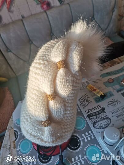 Шапка зимняя женская