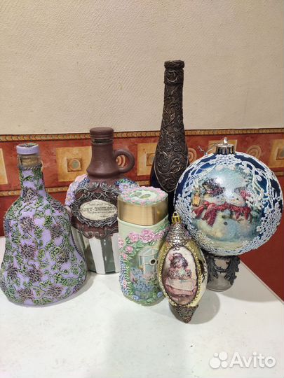 Декор Ваших предметов в технике декупаж