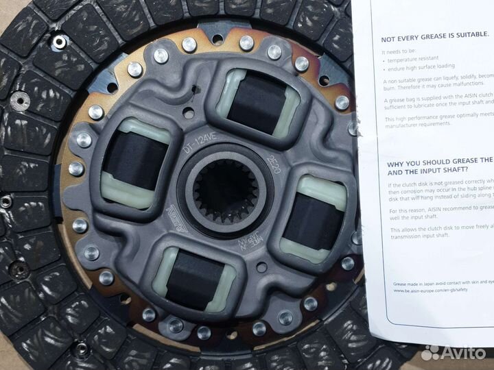 К-т сцепления Aisin KT 316 на робот Toyota Corolla