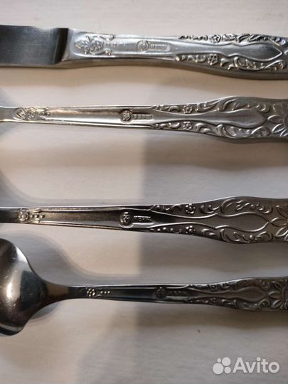 Набор столовых приборов, СССР, нержавейка