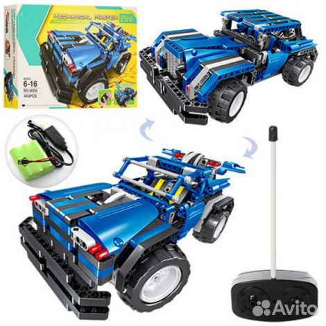 Радиоуправляемый конструктор QiHui QH8005 443 дет