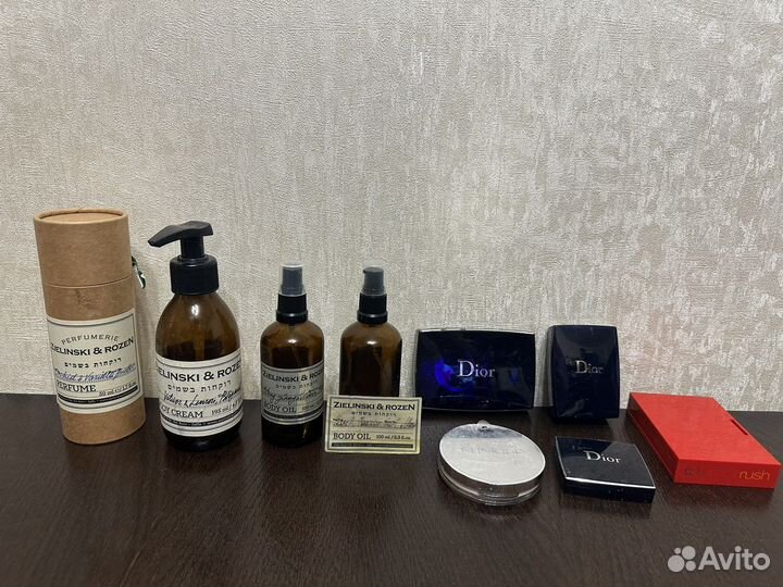 Пустые баночки флаконы