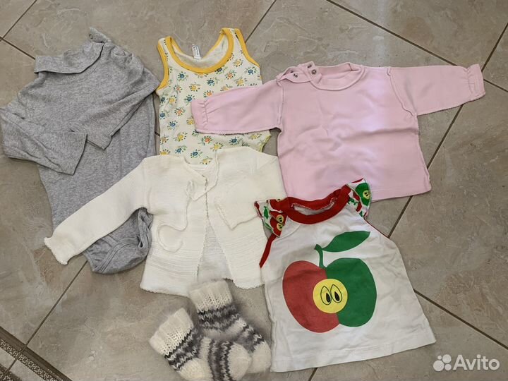 Вещи для девочки, размер 50 см и чуть больше