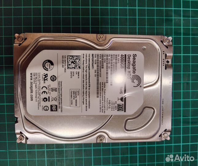 Seagate HDD 4TB ST4000DM000