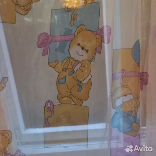 Тюль для детской комнаты