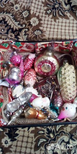 Новогодние игрушки СССР