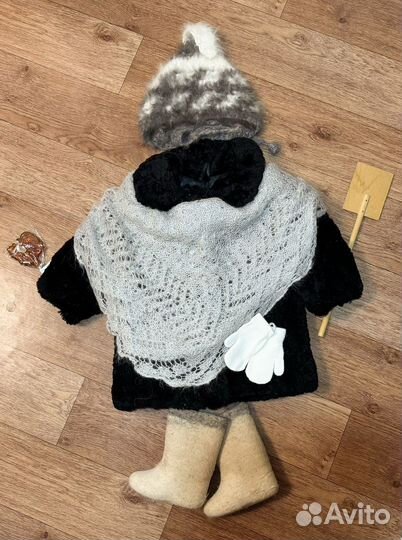 Детские шубы, образы СССР для фoтоcеccий