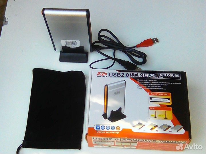 Адаптер usb SATA корпусной