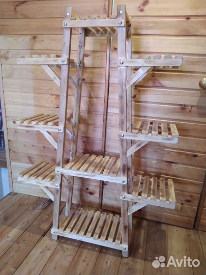 Полка для цветов напольная