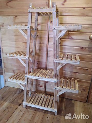 Полка для цветов напольная