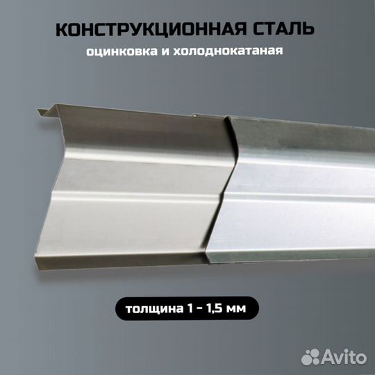 Пороги кузовные Mitsubishi Lancer 9