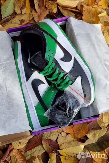 Кроссовки Dunk Nike Classic Green