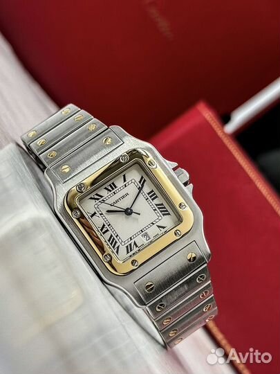 Cartier Santos Galbee Lady Quartz