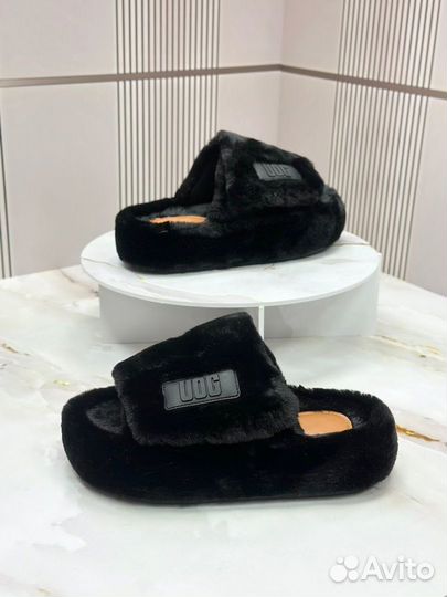 Тапочки UGG кролик /36-41р