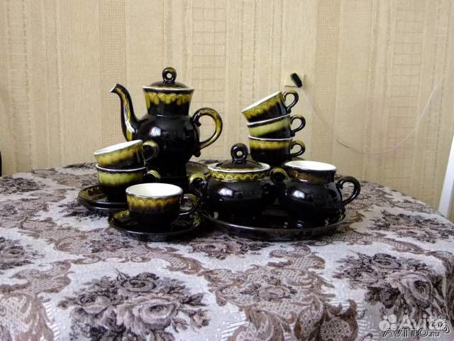 Сервиз чайно-кофейный - Зимняя ночь 22 предм Новый