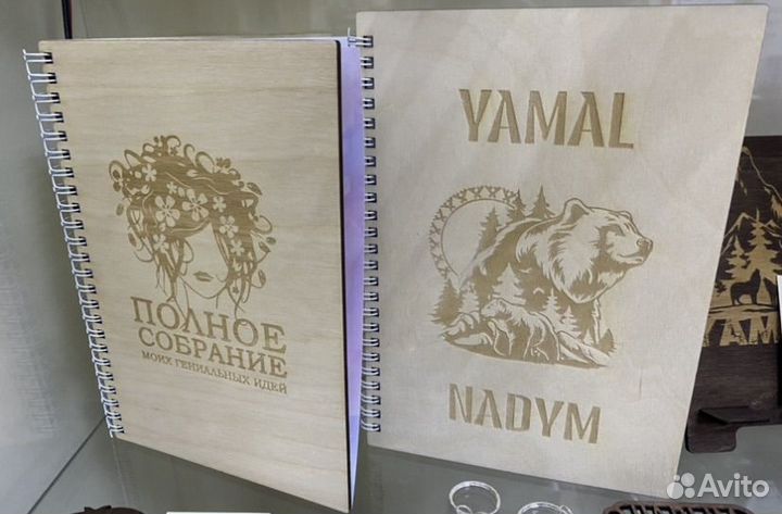 Блокнотики из фанеры