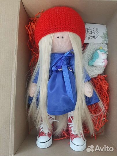 Интерьерная кукла ручной работы