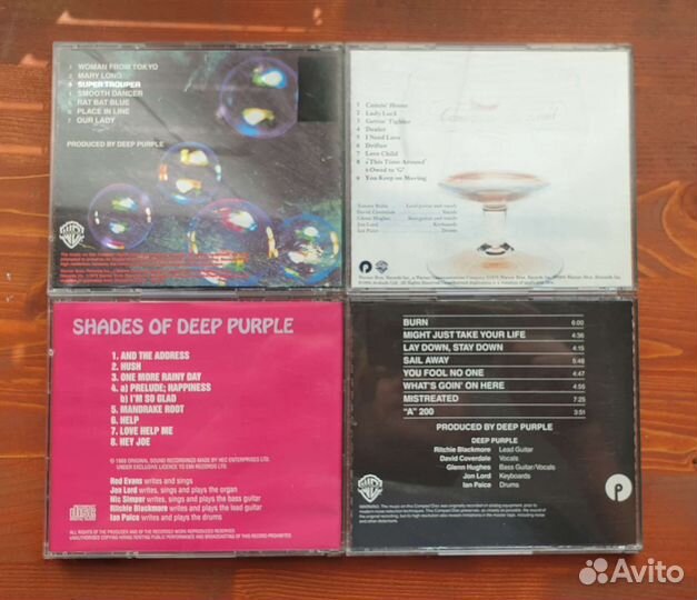 Deep Purple 4 Cd