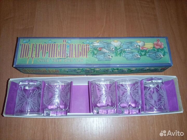 Стопки хрустальные СССР