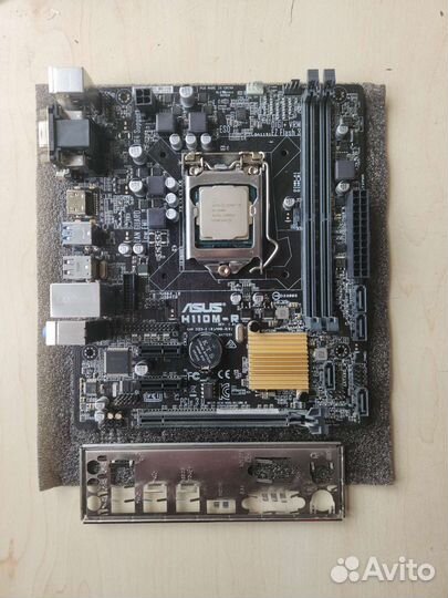 Комплект Asus H-110M-R + Intel Core i5 7600k