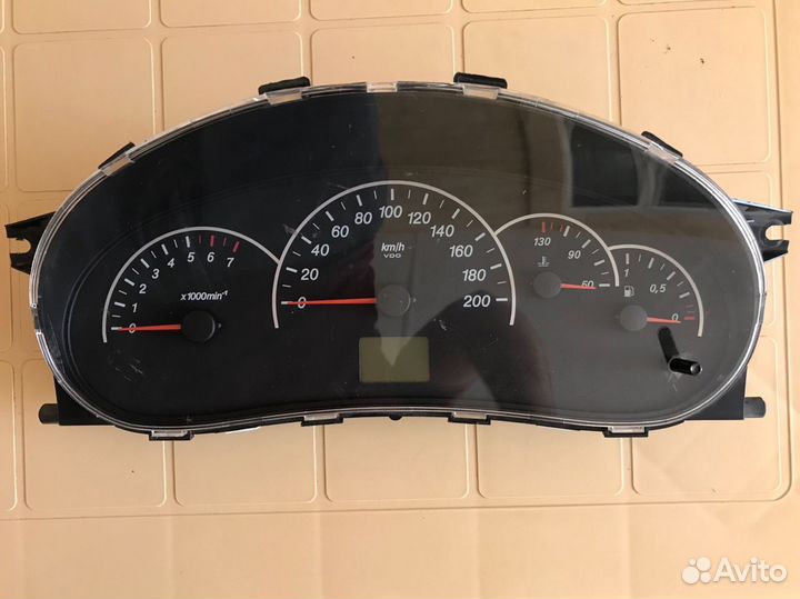 Приборная панель Priora комбинация(щиток) приборов