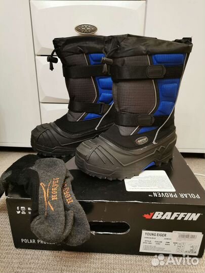 Сапоги женские/подростковые Baffin р. 37-38