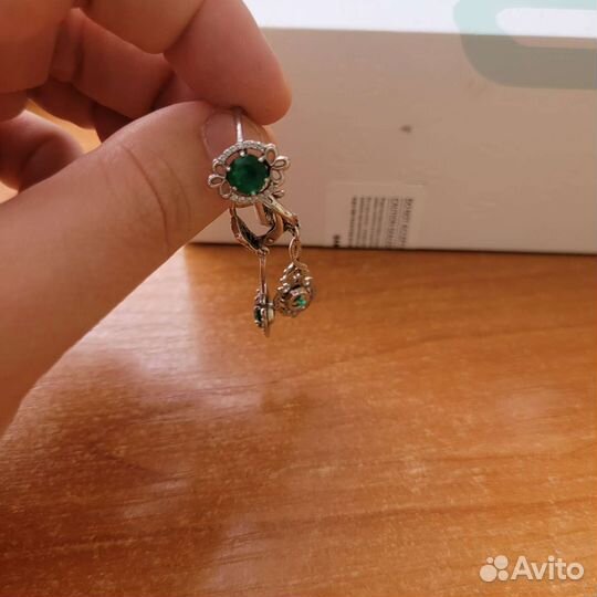 Серьги-продевки.585