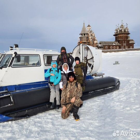 Экскурсия в Кижи на воздушной подушке