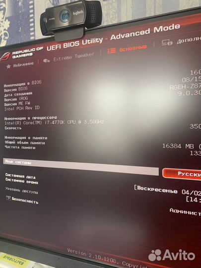 Процессор intel core i7 4770K сокет 1150