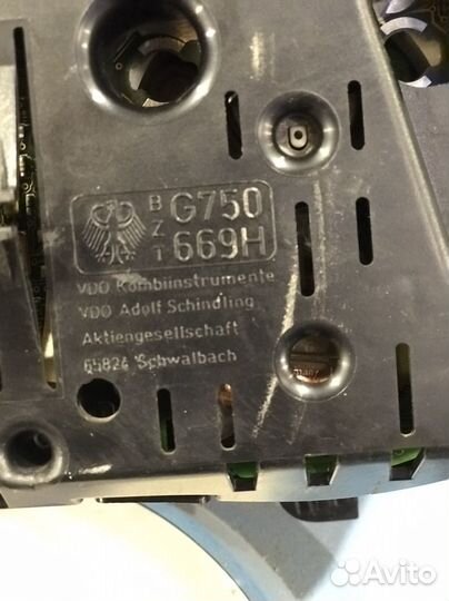 Приборная панель audi a3 8l рест